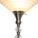 Alaris Orb 72 inch 100.00 watt Polished Nickel Torchiere Floor Lamp Portable Light