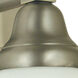 Mercer 1 Light 5 inch Satin Pewter with Polished Nickel Sconce Wall Light