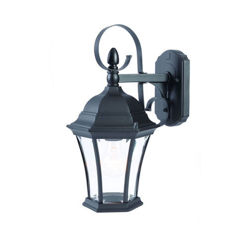 New Orleans 1 Light 16 inch Matte Black Exterior Wall Mount