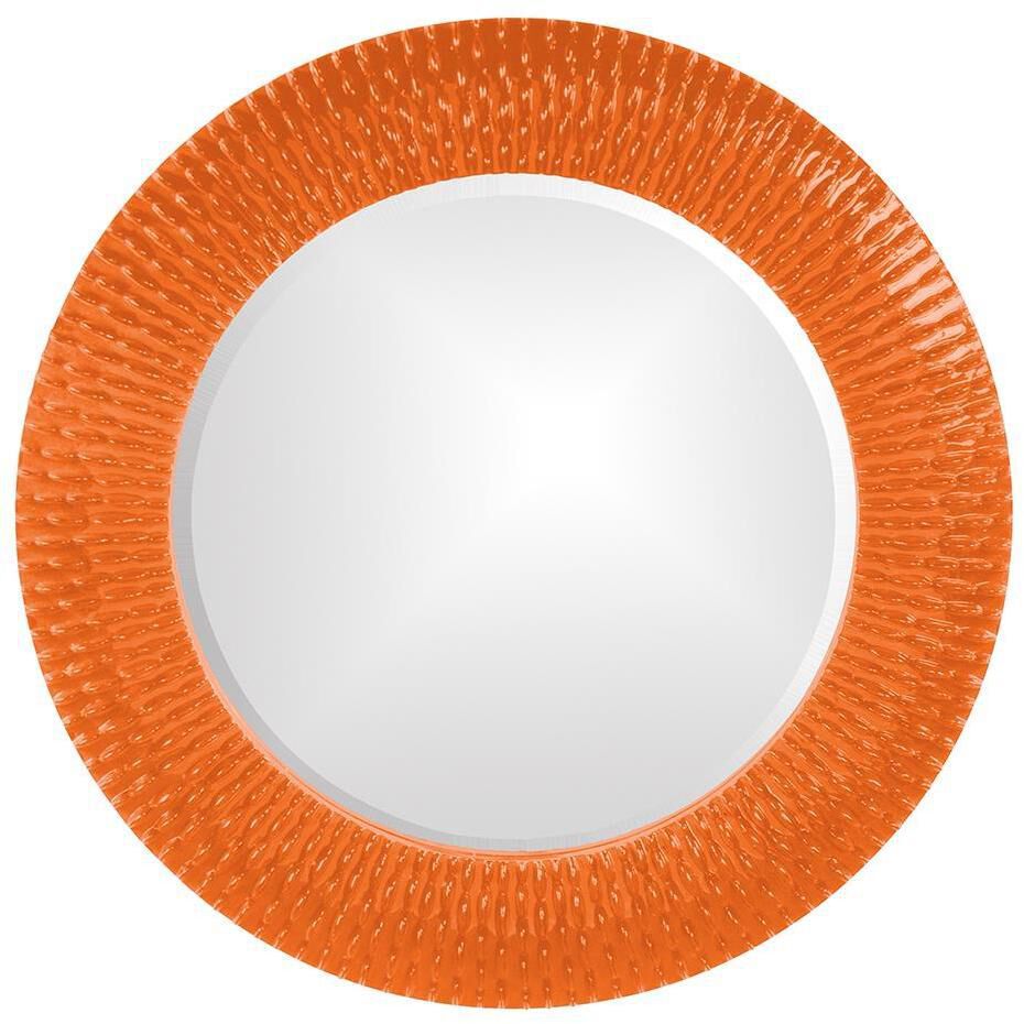 Bergman 32 X 32 inch Glossy Orange Wall Mirror
