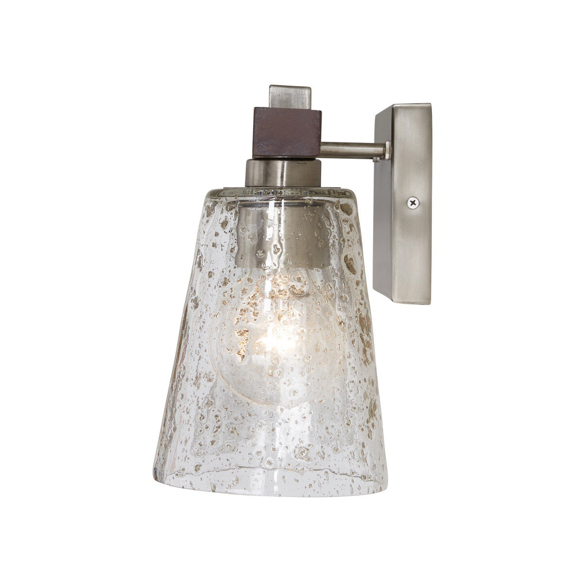 Connor 3 Light 24 inch Black Wash and Matte Nickel Vanity Light Wall Light