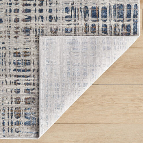Darica 130 X 94 inch Blue Rug in 8 x 11