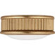 Paloma Contreras Ritz 5 inch Gild Flush Mount Ceiling Light