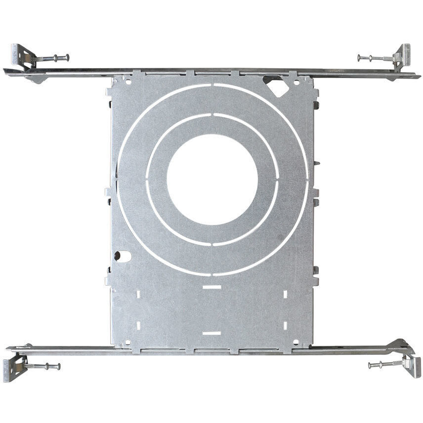 Universal Silver Downlight Mounting Plate, New Construction
