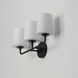 Bristol 3 Light 20.75 inch Black Bath Vanity Wall Light