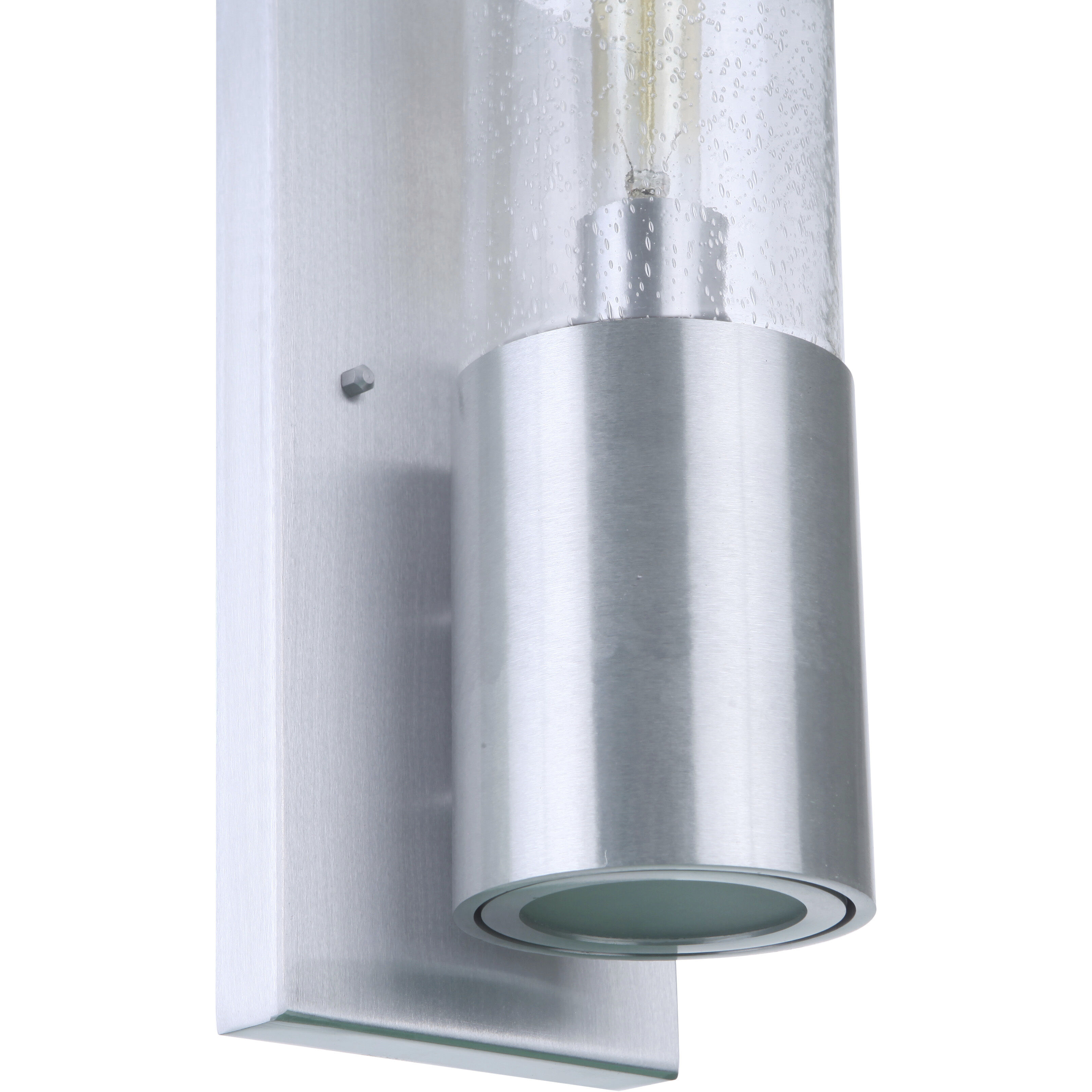 Sabre LED 17 inch Satin Aluminum Outdoor Wall Mount