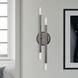 Soho 4 Light 5 inch Black Chrome ADA Sconce Wall Light