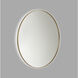 Cadre 36 X 36 inch Satin Brass Backlit Wall Mirror