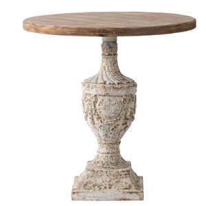 Anita 30 inch Antique Off-White Table 
