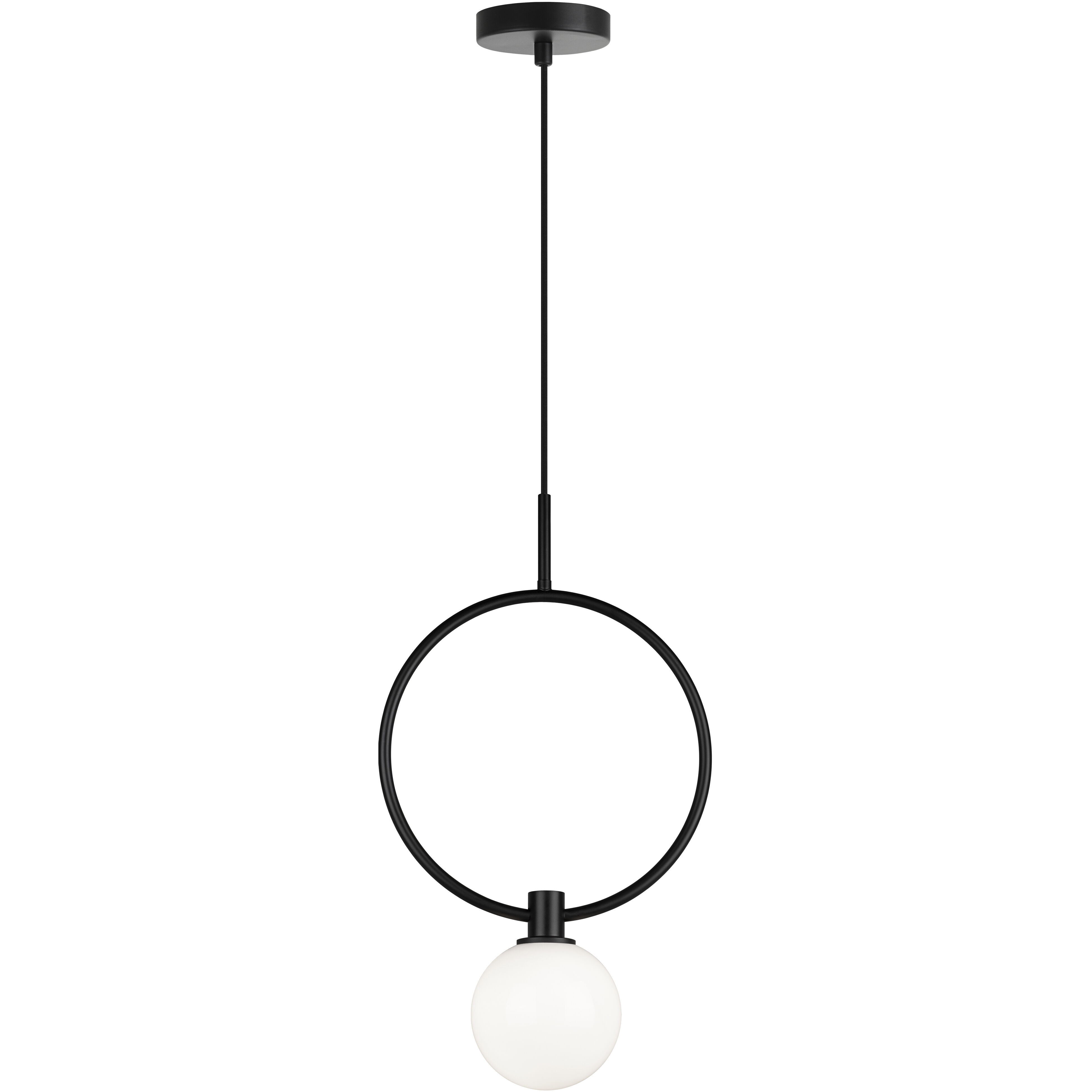 Averley 1 Light 11.88 inch Black Pendant Ceiling Light