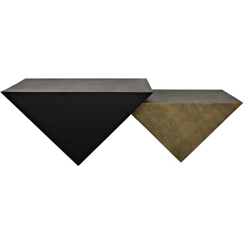 Amboss 58 X 32 inch Matte Black Coffee Table