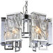 Canada 6 Light 22 inch Chrome Chandelier Ceiling Light
