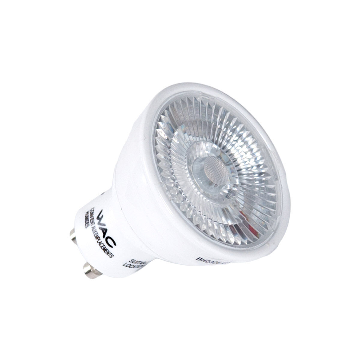GU10 Lamp LED LED GU10 8.00 watt 120 3000K Lamp in Black, WAC Limited