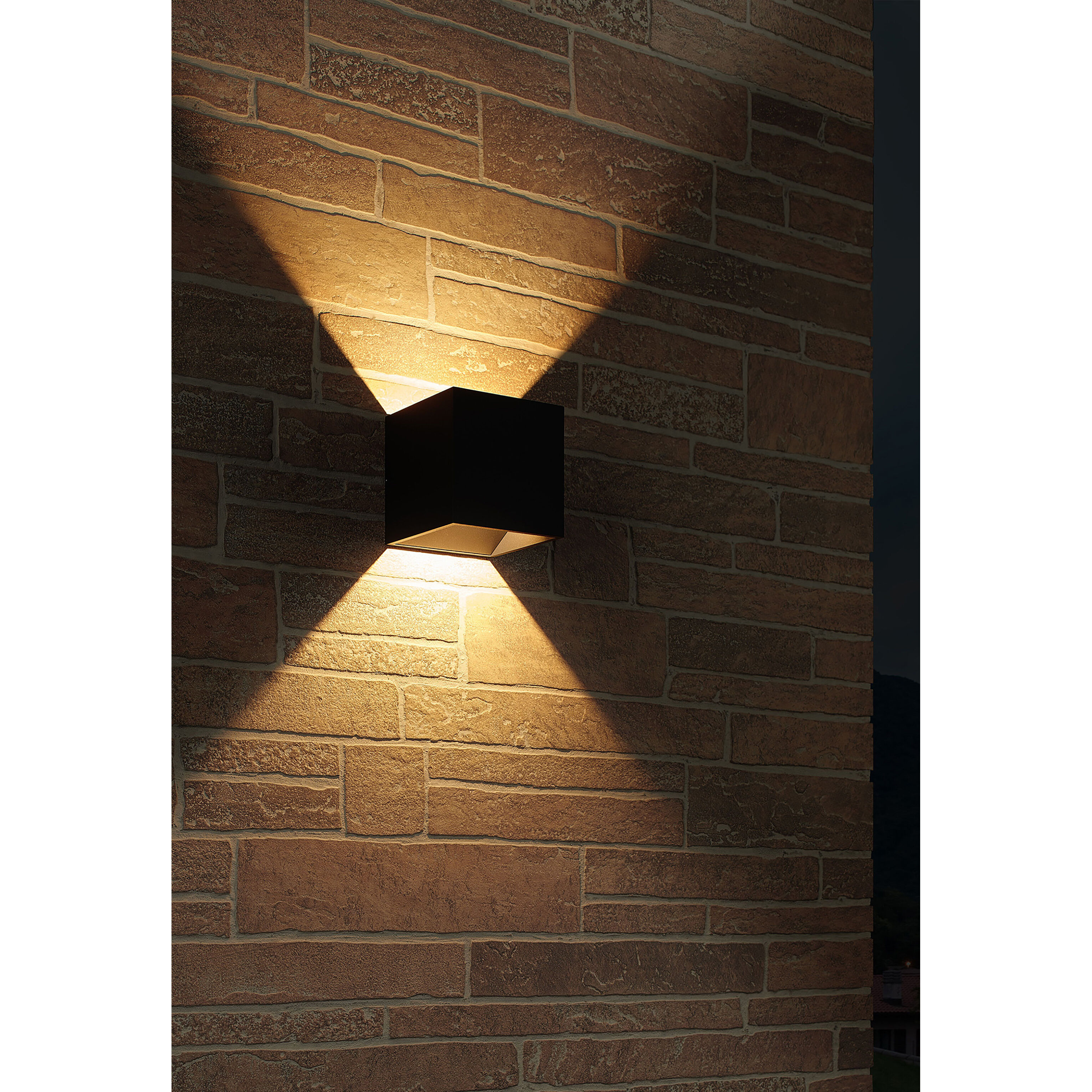 QB LED Wall Sconce Wall Light in Anthracite