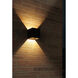 QB 1 Light 5 inch Anthracite LED Wall Sconce Wall Light