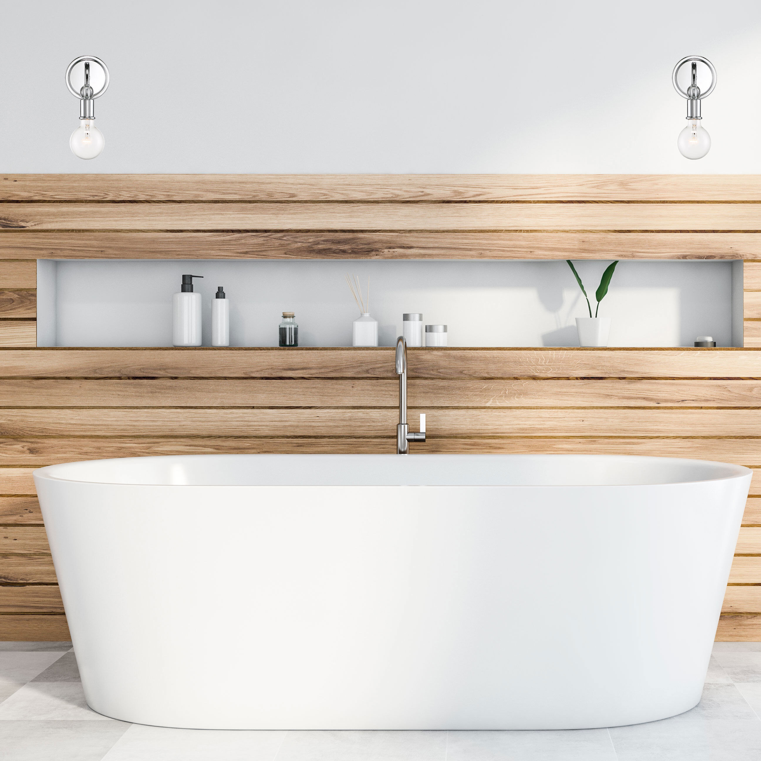 Bounce 1 Light 5 inch Polished Nickel Wall Sconce Wall Light