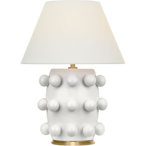 Kelly Wearstler Linden 14 inch 1.60 watt Plaster White Cordless Table Lamp Portable Light