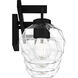 Celina 3 Light 24 inch Matte Black Bath Light Wall Light, Large