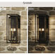 Shaw 3 Light 25 inch Antique Bronze Outdoor Wall Light