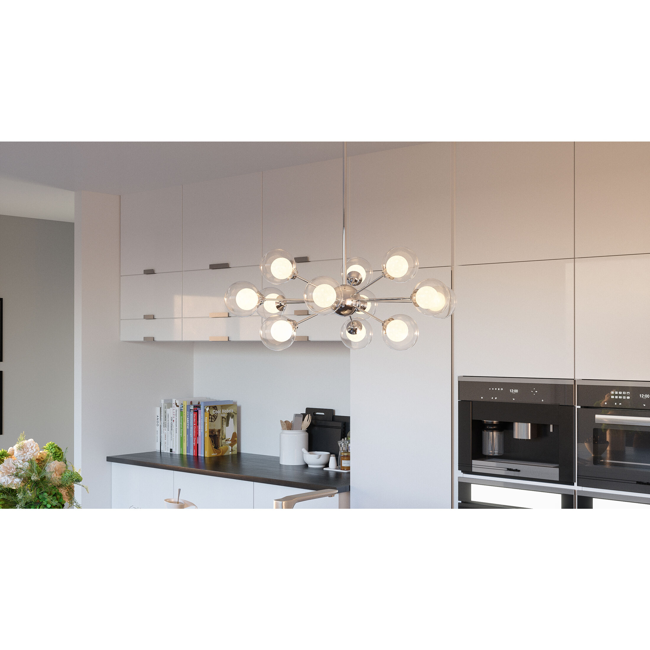 Quoizel PCSB5012C Spellbound 12 Light 29 inch Polished Chrome Chandelier  Ceiling Light