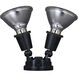 Outdoor Security LED 4.25 inch Black Outdoor Security
