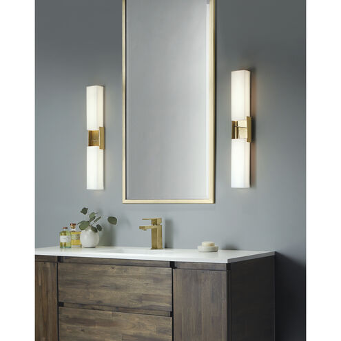 Artemis Sconce Wall Light in Satin Brass