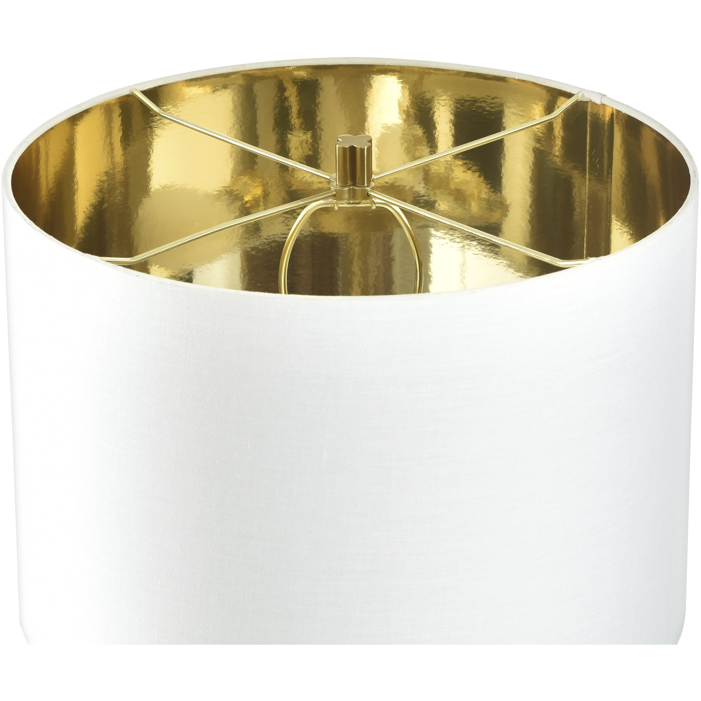 Jasper 32 inch 60 watt Black and White Table Lamp Portable Light in Black/White