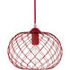 Matilda 1 Light 12 inch Burnt Orange Pendant Ceiling Light