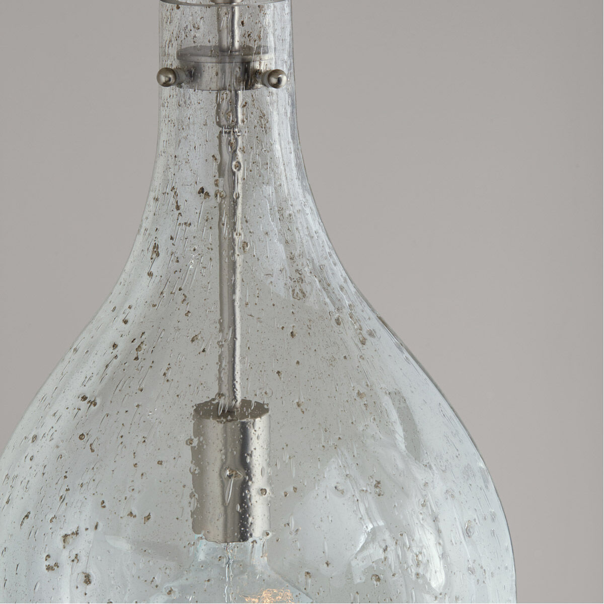 Chandler 1 Light 12 inch Brushed Nickel Pendant Ceiling Light