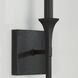 Decklan 1 Light 5 inch Black Iron ADA Sconce Wall Light