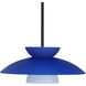 Trilo 15 1 Light Black Stem Pendant Ceiling Light