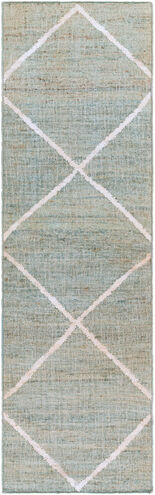 Cadence 96 X 30 inch Dusty Sage Rug in 2.5 x 8, Runner