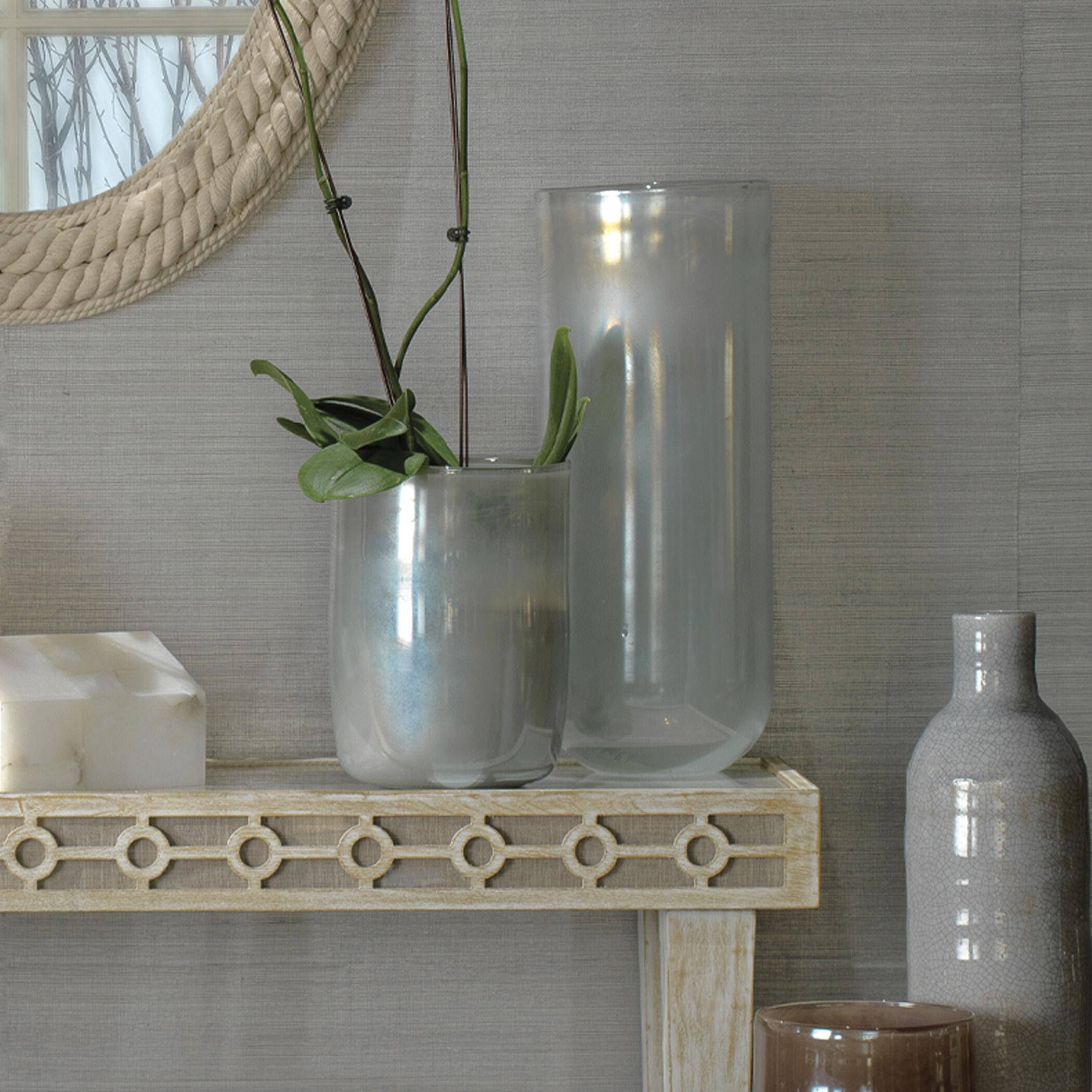 Vapor 11 X 8 inch Vase in Metallic Opal