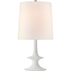 AERIN Lakmos Plaster White Table Lamp, Medium