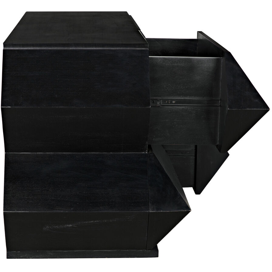 Vico Hand Rubbed Black Dresser