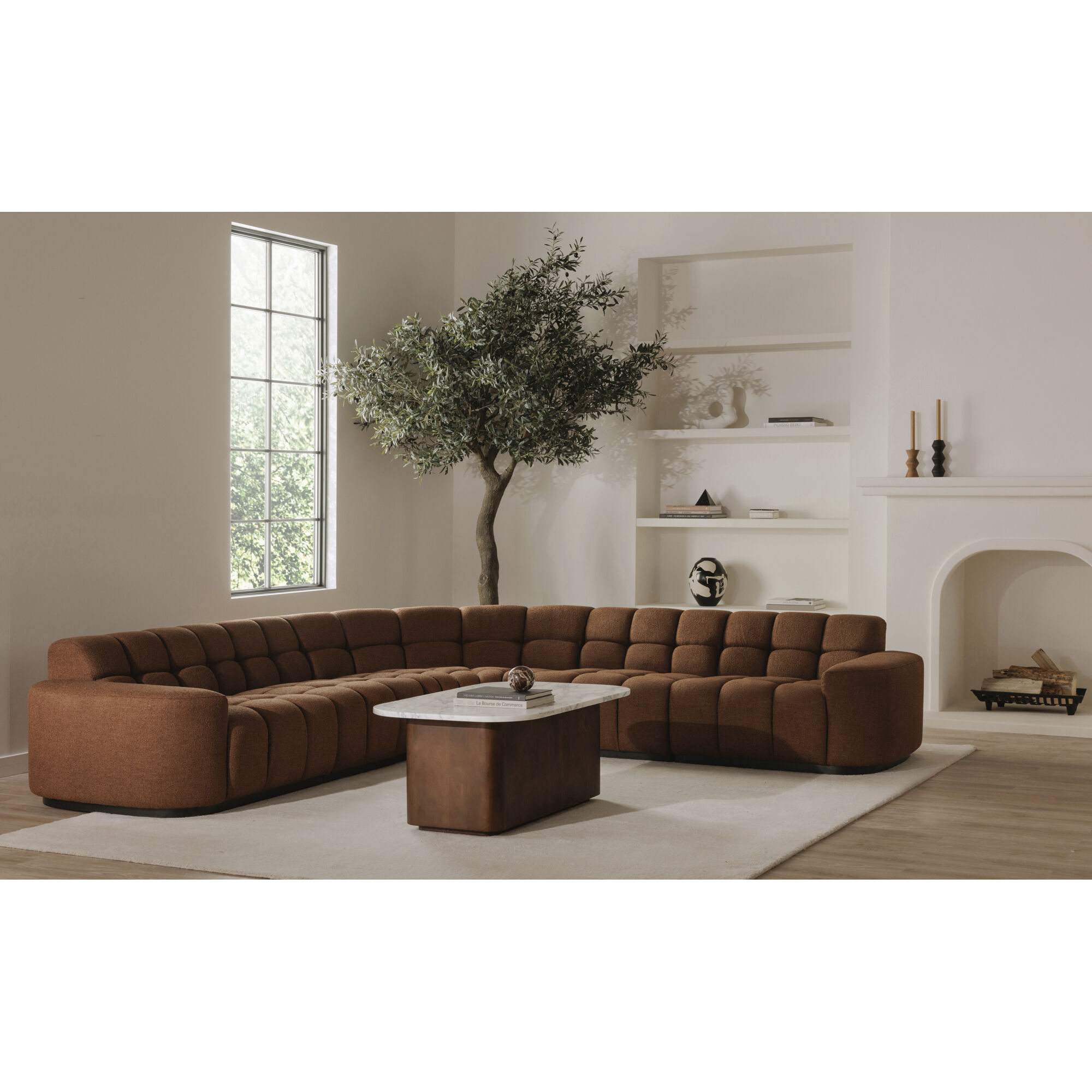 Dash 45 X 27 inch White Coffee Table