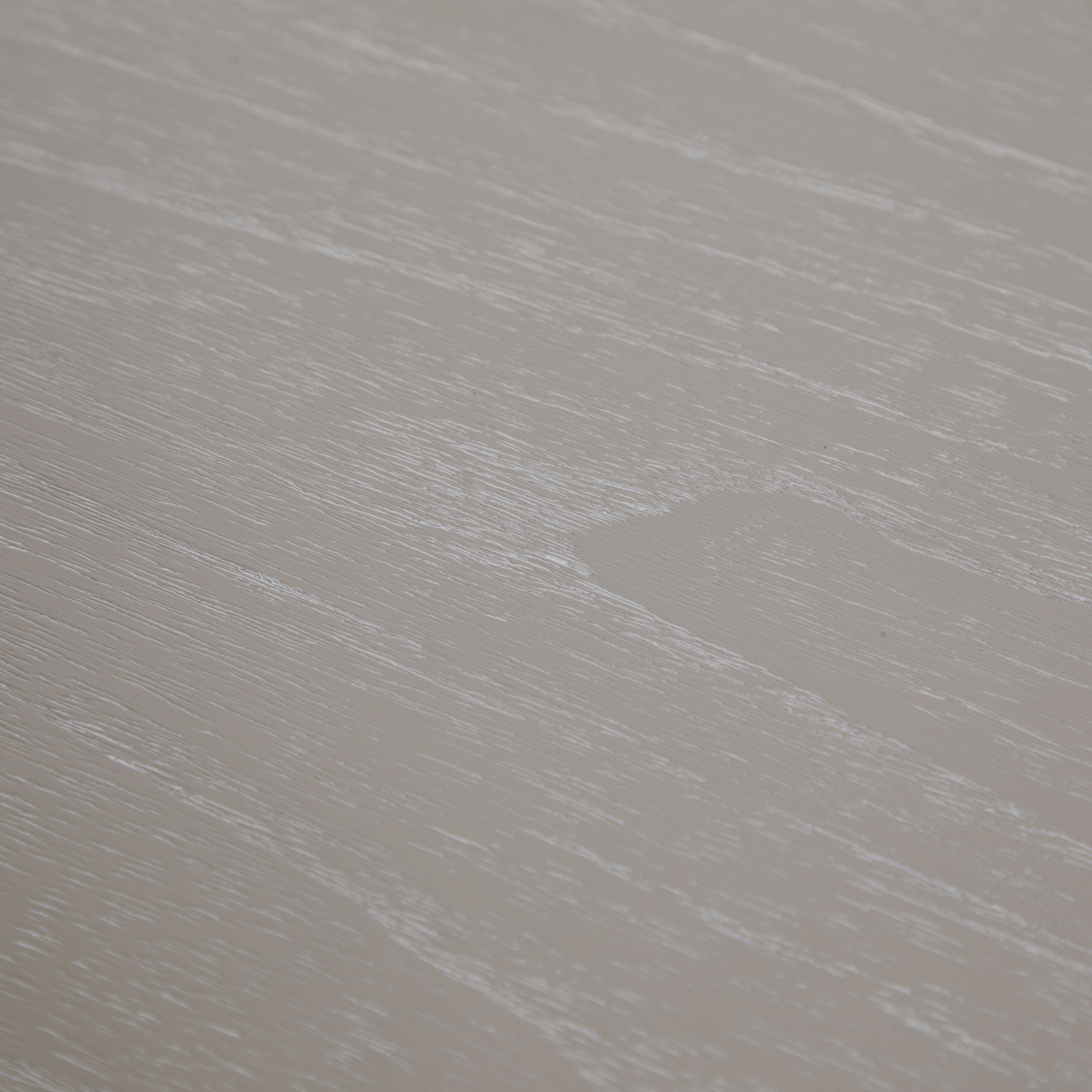 Caroline Cerused White and Painted Burlap Chest