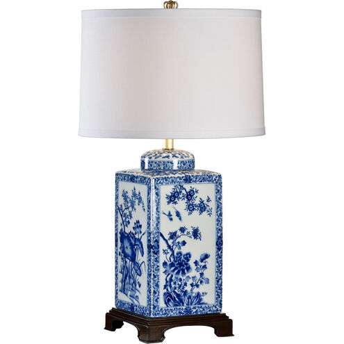 Chelsea House 32 inch 100.00 watt Hand Painted Table Lamp Portable Light, Large