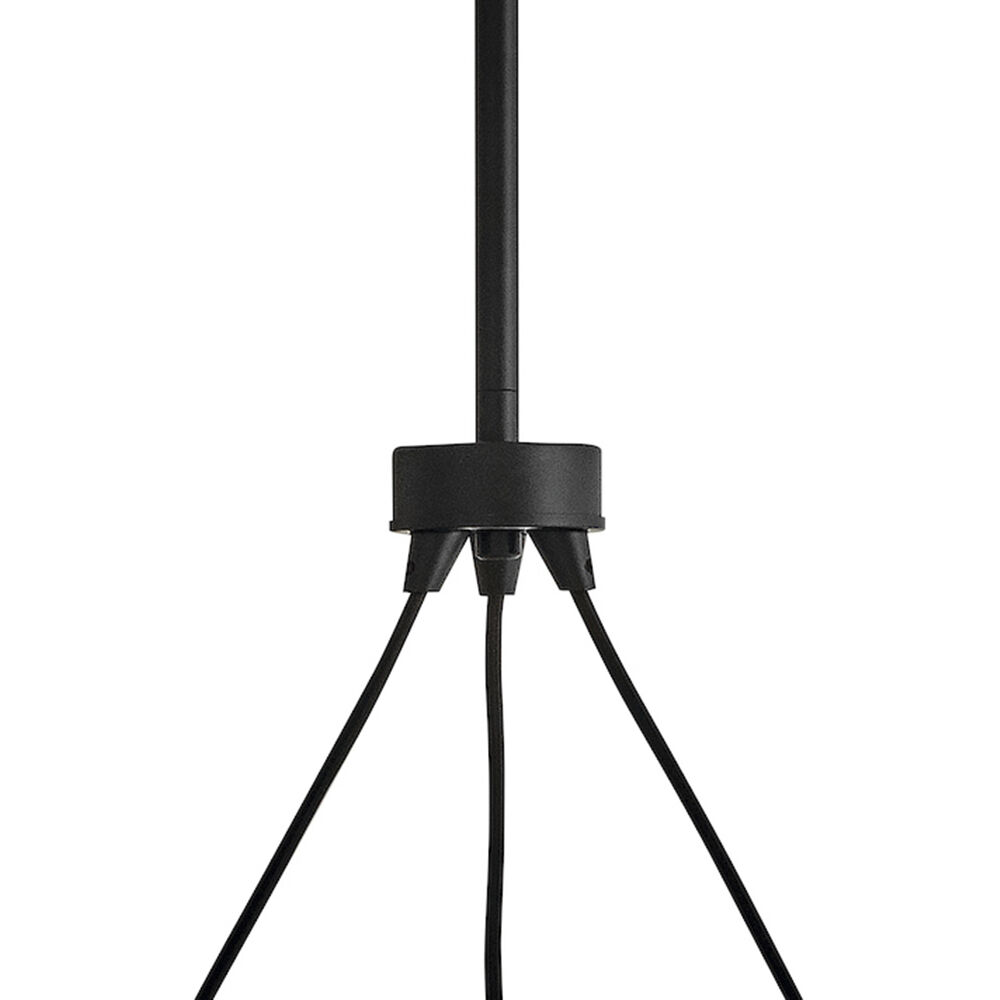 Ryden 6 Light 28 inch Black Chandelier Ceiling Light