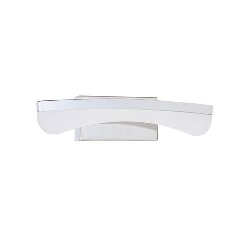 Bow LED 18.25 inch Chrome Vanity Light Wall Light
