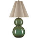 Kindred 33.5 inch 150 watt Green Table Lamp Portable Light