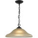 Conway 1 Light 15 inch Oil Rubbed Bronze Pendant Ceiling Light