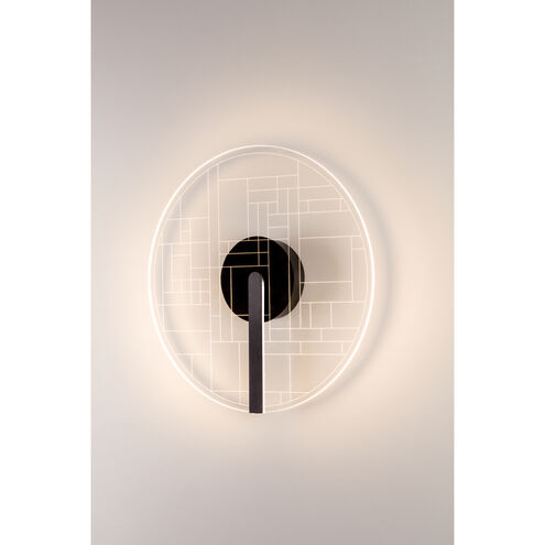 Circuit Satin Dark Gray Wall Sconce Wall Light