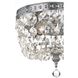 Everett 2 Light 8 inch Chrome Flush Ceiling Light