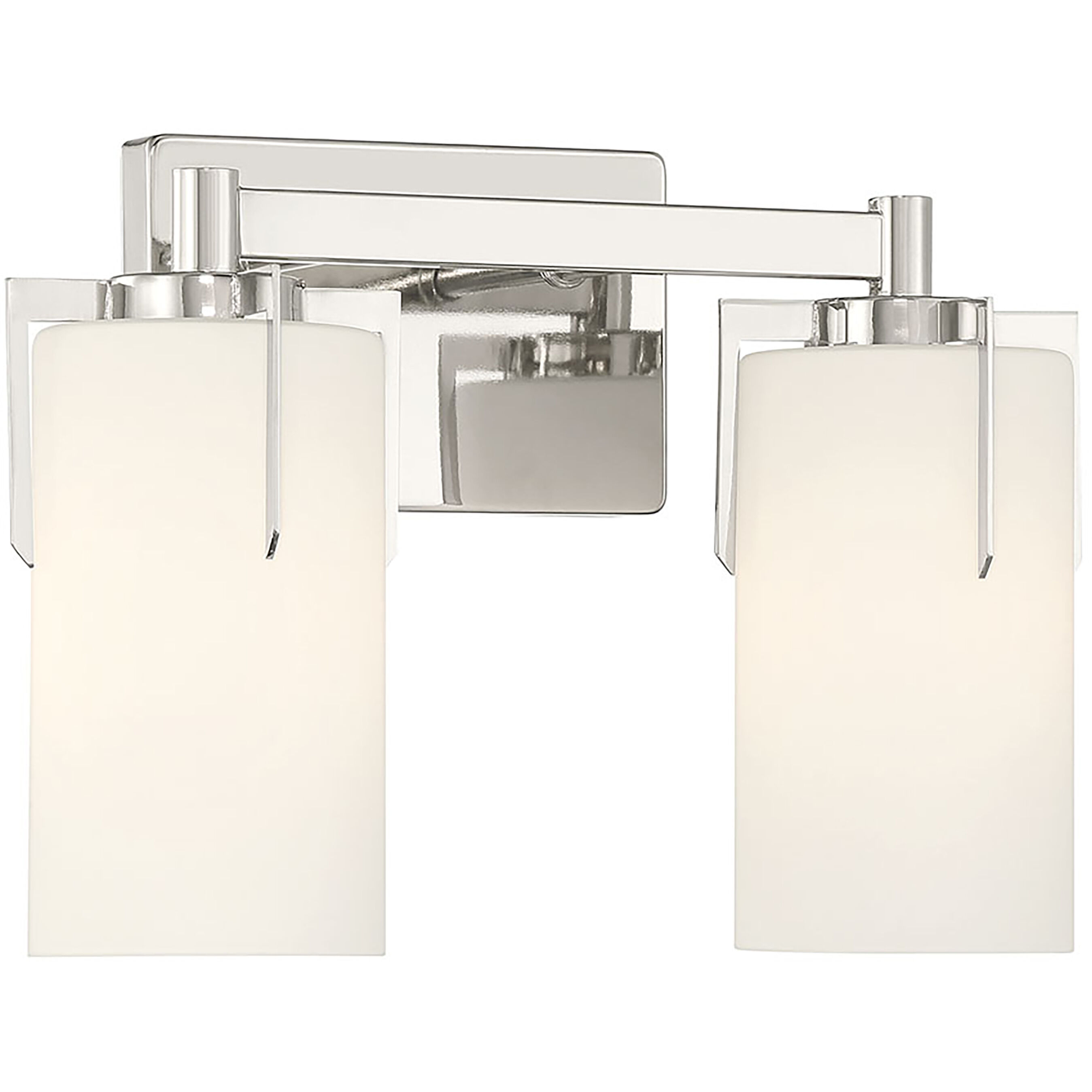 Froselle 2 Light 13.25 inch Polished Nickel Bathroom Vanity Light Wall Light