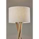 Brooklyn 63.25 inch 150.00 watt Natural Wood Floor Lamp Portable Light