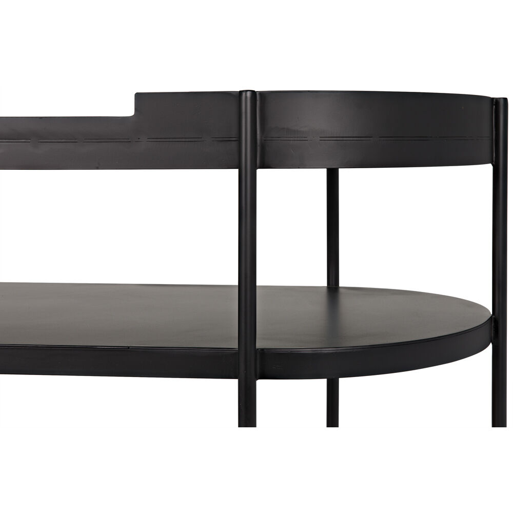 Cassio 79 X 20 inch Matte Black Console