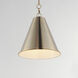 Veritas 1 Light 12 inch Heritage Single Pendant Ceiling Light