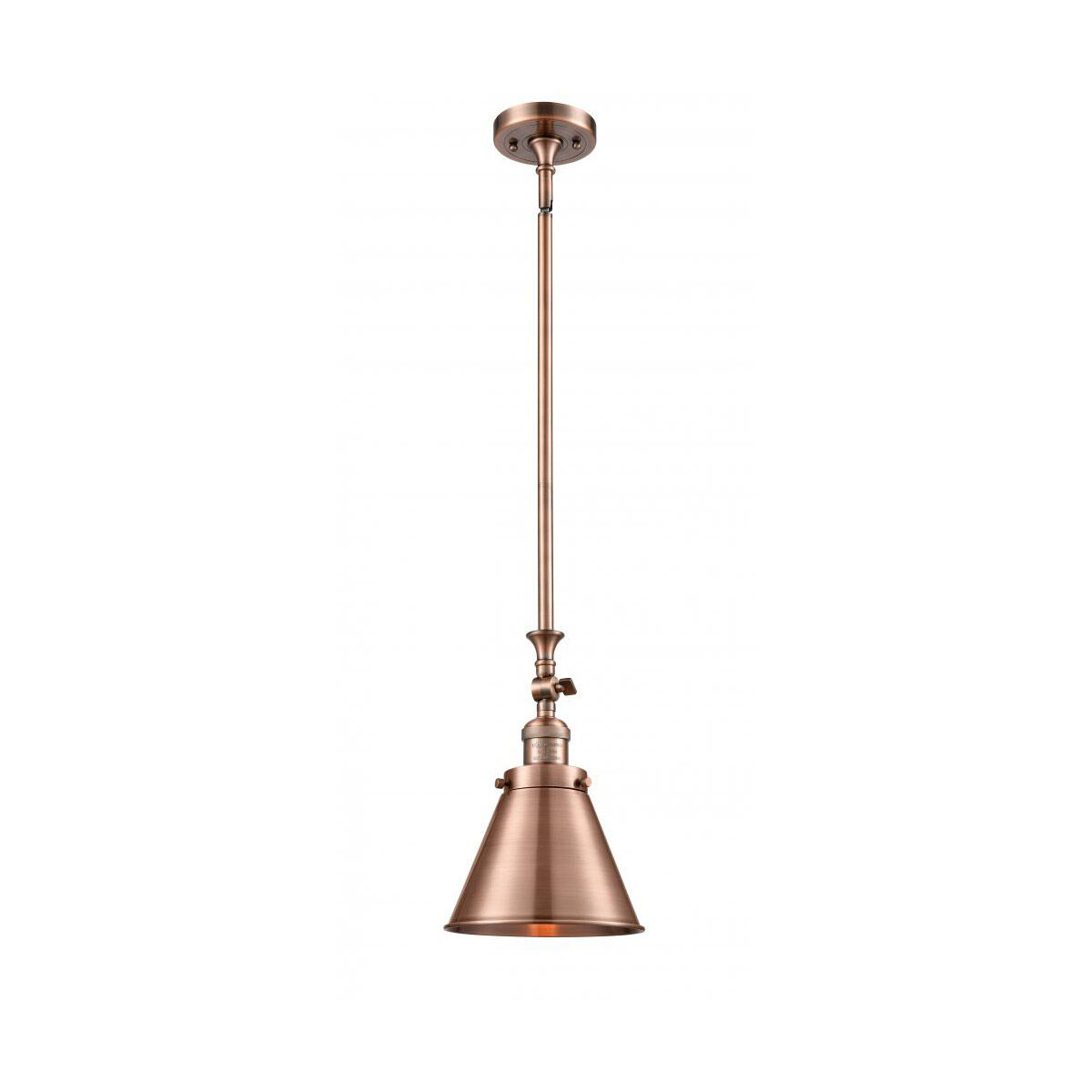 Antique copper ceiling light hot sale