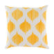 Ogee 18 X 18 inch Bright Yellow/Khaki Pillow Kit